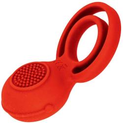 CockPower Ultimate Vibrating Soft Silicone Cockring, Red CockPower Ultimate Vibrating Soft Silicone Cockring, Red
