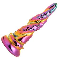 Creature Cocks Enchantress Rainbow Glass Dildo, 6.3 Inch, Multicolor Creature Cocks Enchantress Rainbow Glass Dildo, 6.3 Inch, Multicolor
