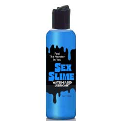 Sex Slime Water Based Personal Lubricant, 4 fl.oz (118 mL), Blue Sex Slime Water Based Personal Lubricant, 4 fl.oz (118 mL), Blue