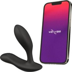 We-Vibe Vector Plus Smartphone App Controlled Prostate Massager, 4 Inch, Charcoal Black We-Vibe Vector Plus Smartphone App Controlled Prostate Massager, 4 Inch, Charcoal Black