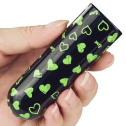 LoveToy Glow in the Dark Rechargeable Massager, 3.3 Inch, Love Heart LoveToy Glow in the Dark Rechargeable Massager, 3.3 Inch, Love Heart