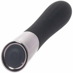 Evolved Back In Black Rechargeable Petite Silicone Vibrator, 4.75 Inch, Black Evolved Back In Black Rechargeable Petite Silicone Vibrator, 4.75 Inch, Black