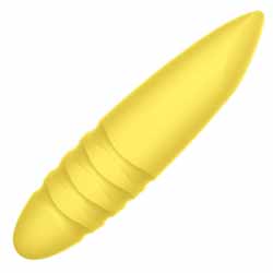 Sorbet Rechargeable Silicone Vibrating Bullet, 4.75 Inch, Yellow Mellow Sorbet Rechargeable Silicone Vibrating Bullet, 4.75 Inch, Yellow Mellow